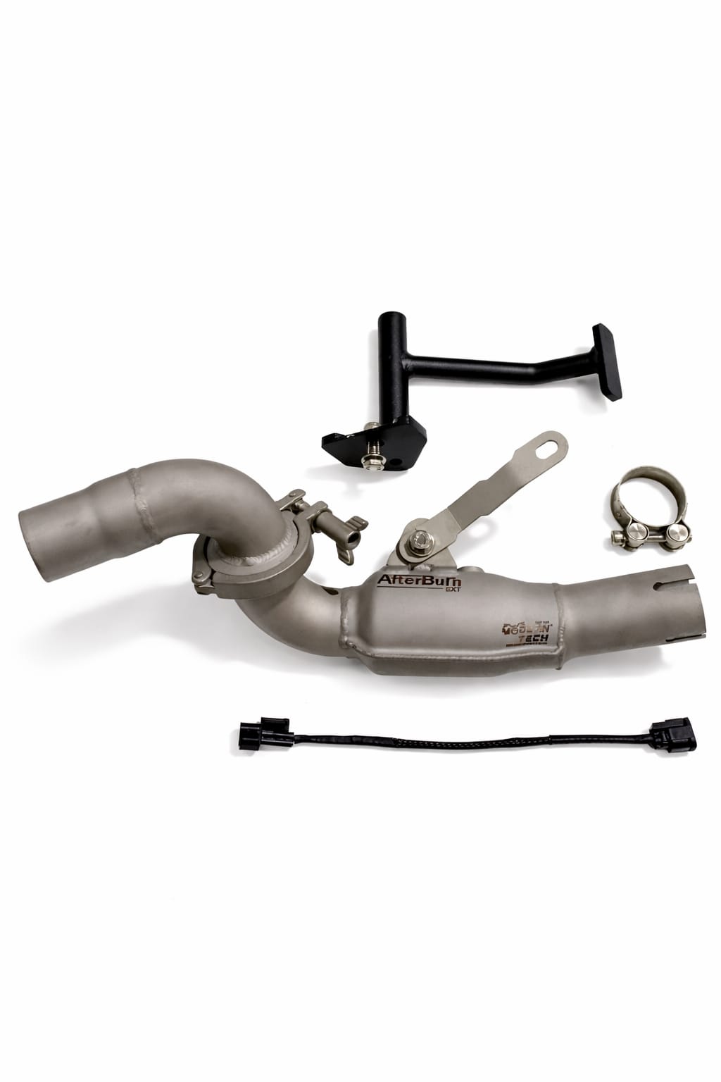 HIMALAYAN 450 WITH SENSOR EXHAUST RESONATOR/CENTER STAND STOPER  WITH SENSOR