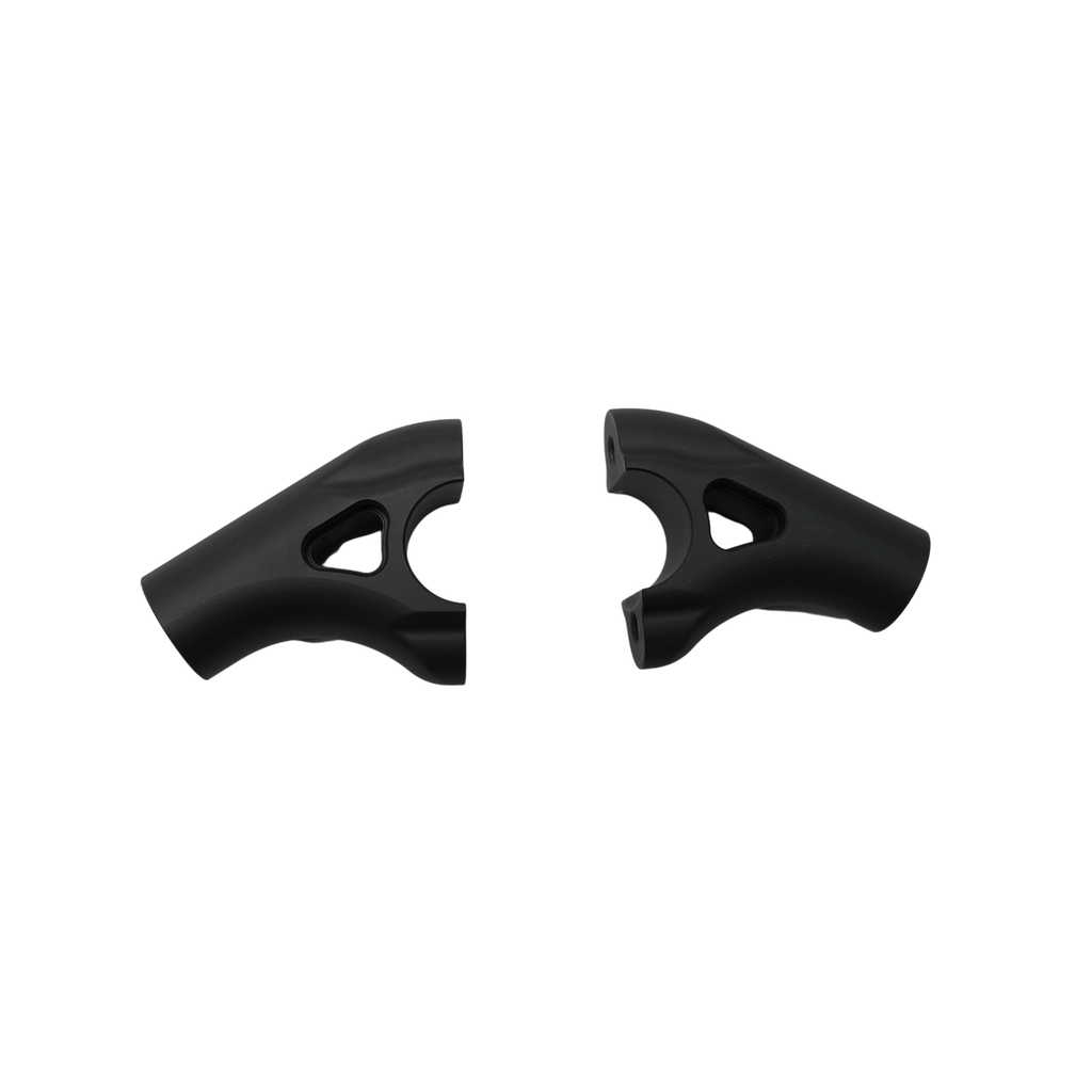 Handlebar Riser With Mobile Mount Combo Black for Himalayan 450