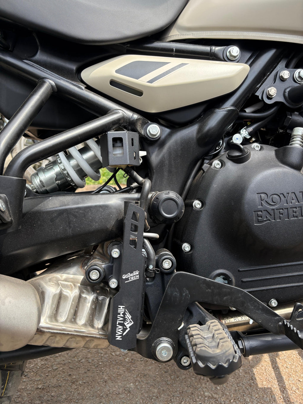 Rear Brake Fluid Cap Aluminium for Himalayan 450