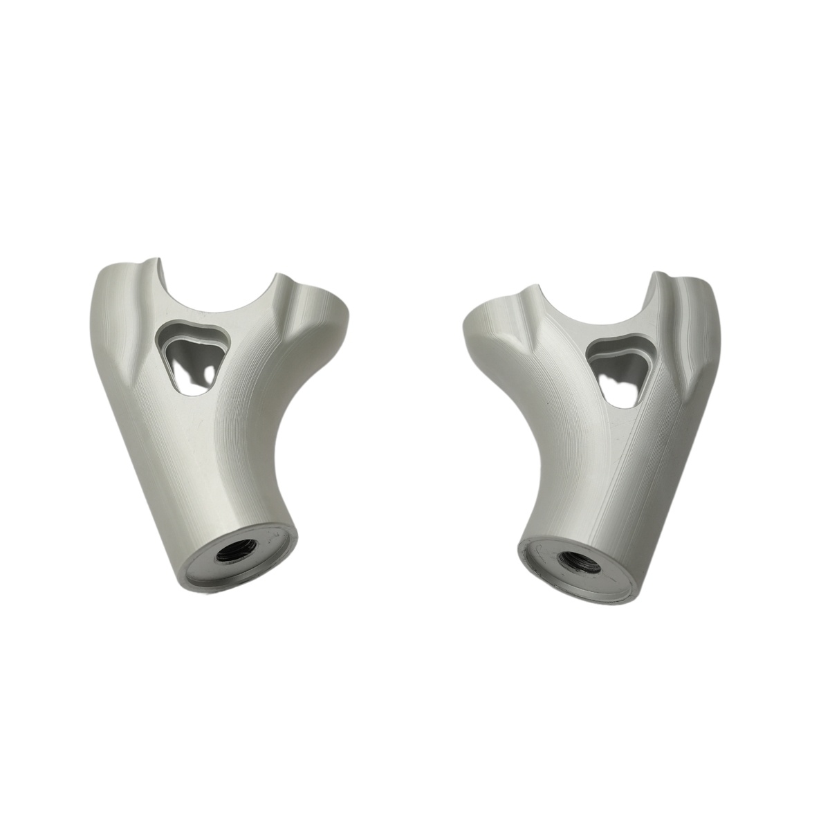HandleBar Riser With Mobile Mount (White) for Himalayan 450