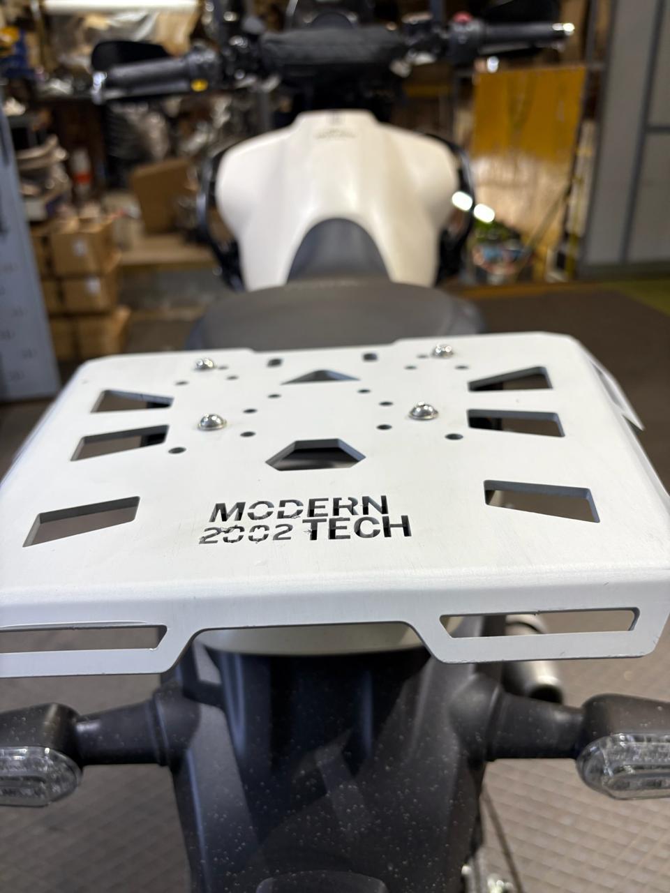 Top Rack Aluminium for Himalayan 450 (White)