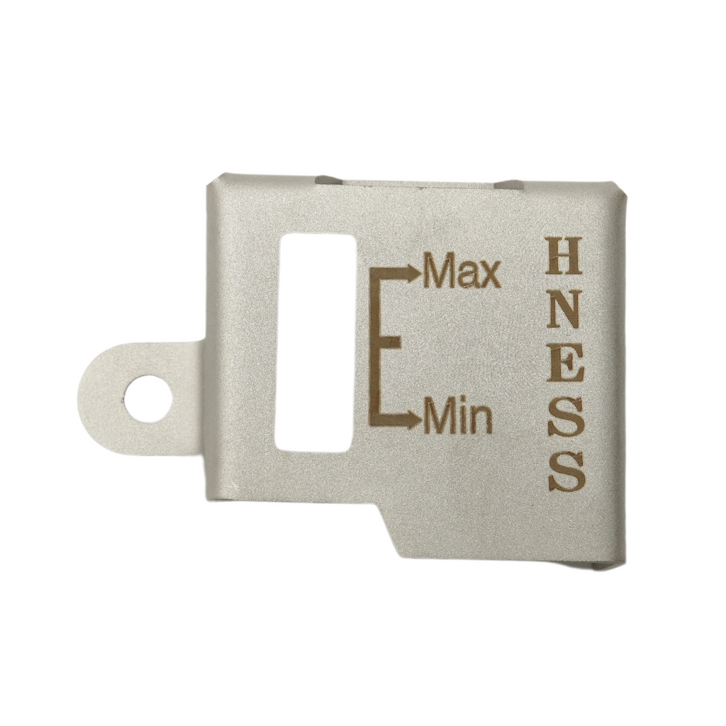 Rear Brake Fluid Cap -  Stainless Steel  Honda Hyness 350 or 350 RS