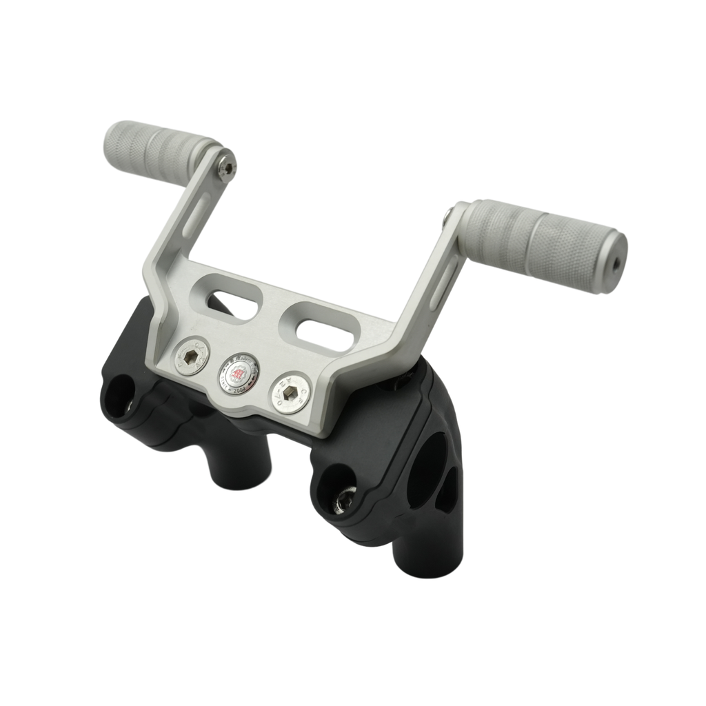 Handlebar Riser With Mobile Mount Combo Black for Himalayan 450