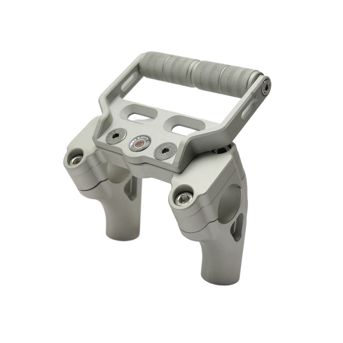 HandleBar Riser With Mobile Mount (White) for Himalayan 450